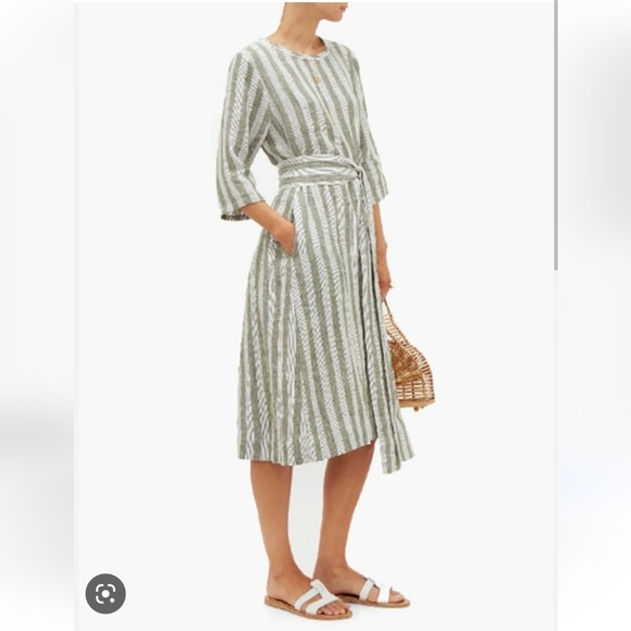 Wiggy Kit Dresses Wiggy Kit Nomad Linen Midi Dress Poshmark